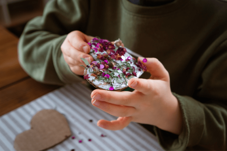valentine's day nature crafts